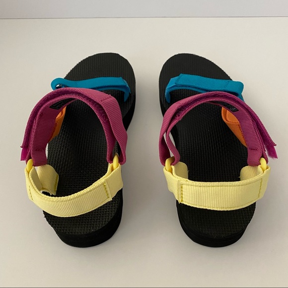 New Teva Midform Universal Sandals Retro Multi - Picture 4 of 7
